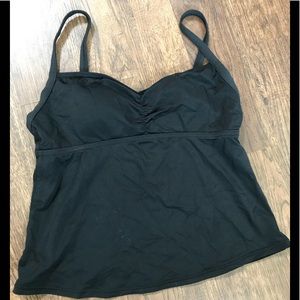 Land’s End Black tankini top